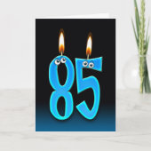 85. Geburtstagskandale Karte (Vorderseite)
