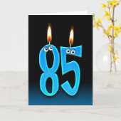 85. Geburtstagskandale Karte (Gelbe Blume)