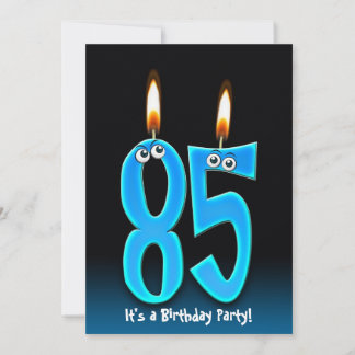 85. Geburtstagsparty Einladung