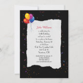 85. Geburtstagsparty Einladung (Rückseite)