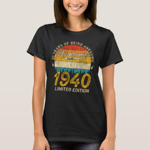 85 Jahre alt 1940 Retro Phantastisches 85. Geburts T-Shirt