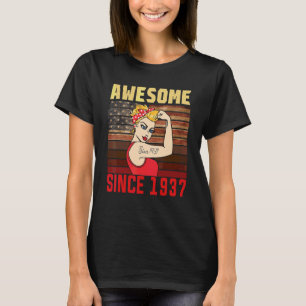 85 Jahre alt Phantastisch seit 1937 85. Geburtstag T-Shirt