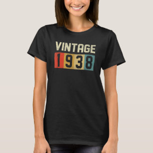 85 Jahre alt Vintag 1938 Geburt 1938 85 Jahre T-Shirt