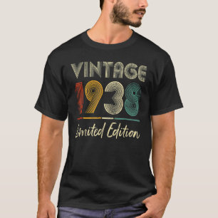 85 Jahre alte Vintage 1938 85. Geburtstag 2 T-Shirt