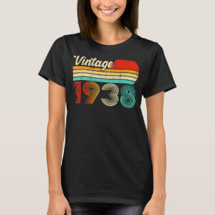 85-jähriger Geburtstag Vintag 1938 85. Geburtstag T-Shirt