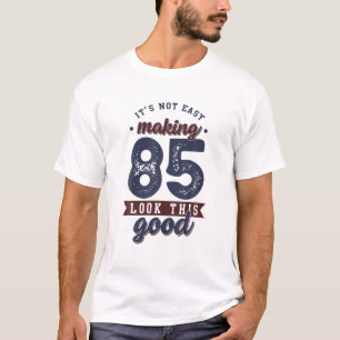 85. lustige Geburtstagsgeschenkidee für Vintage 85 T-Shirt