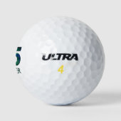 85. Plaid-Geschenk für Opa - 85 legendäres Plaid Golfball (Logo)