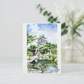 85: Takashima-Burg Postkarte (Stehend Vorderseite)