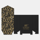 85th Birthday Gold Swirls Thank You  Geschenkschachtel (Ungefaltet)