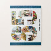 85th Birthday Number 85 Custom Photo Collage Puzzle (Vertikal)