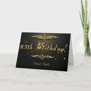 85th Geburtstag! Karte