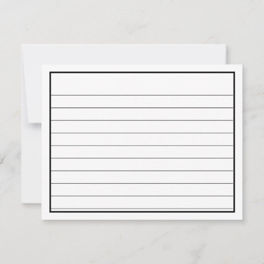 85th Thank You: Black/White Number Pattern (Rückseite)