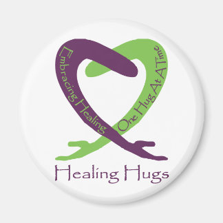 8621_Healing_Hugs_logo_8.31.11_test-2 Magnet