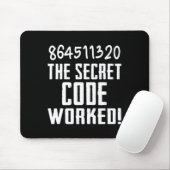 864511320 Der geheime Code funktionierte! Trump ve Mousepad (Mit Mouse)