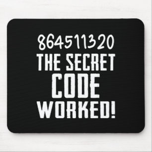 864511320 Der geheime Code funktionierte! Trump ve Mousepad