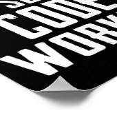 864511320 Der geheime Code funktionierte! Trump ve Poster (Ecke)