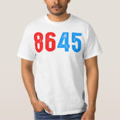 8645 ANTITRUMP T-Shirt (Vorderseite)