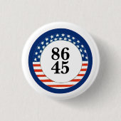 8645: Dump-Trumpf Button (Vorderseite)