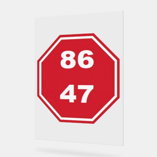 8647 ACRYLSCHILD (Winkel)