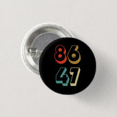 8647 Anti-Trump Button (Vorne & Hinten)