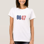 8647 Anti-Trump Protest T-Shirt (Vorderseite)