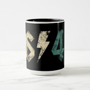 8647 Anti Trump Retro Vintag 80er Rock Style Tasse