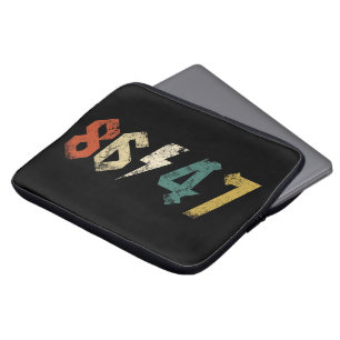8647 Anti Trump Retro Vintage 80er Rock Stil Laptopschutzhülle