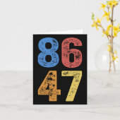 8647 Anti-Trump-Subtle-Resist-Protest Karte (Gelbe Blume)