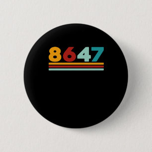 8647 - Antifaschismus Design Klassischer Kreativer Button