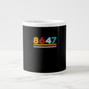 8647 - Antifaschismus Design Klassischer Kreativer Jumbo-Tasse