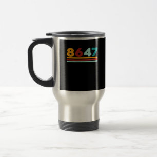 8647 - Antifaschismus Design Klassischer Kreativer Reisebecher