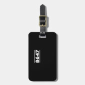 8647 - Antifascism Design Classic Design Gepäckanhänger (Vorderseite vertikal)