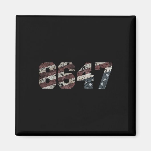 8647 Flag-Stil Magnet (Vorne)