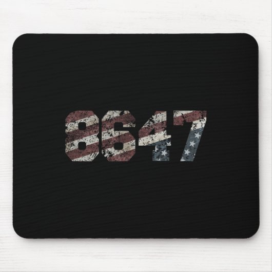 8647 Flag-Stil Mousepad (Vorne)