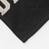 8647 Foxtrots Deltas Tangos Amerika Flagge Fleecedecke (Ecke)