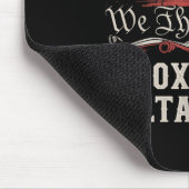8647 Foxtrott Deltas Tango Amerikanische Flagge Mousepad (Ecke)