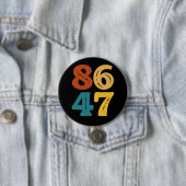 8647 gegen Trump Button (Beispiel)