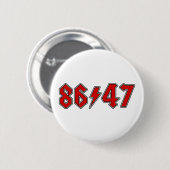8647 Impeach Trump Button (Vorne & Hinten)