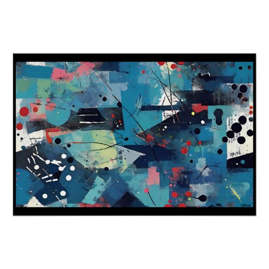 8647 - Ken Gage Abstrakt Art Poster (Vorderseite)