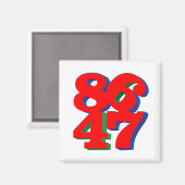 8647 Kühlschrank Magnet (Vorderseite/Rückseite)