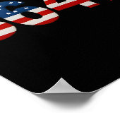 8647  Patriotismus Poster (Ecke)