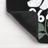 8647 Resist Subtle Daisy Floral Foxtrot Delta Tang Mousepad (Ecke)