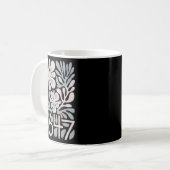 8647 Resist Subtle Floral Foxtrot Delta Tango Prot Kaffeetasse (Vorderseite Links)