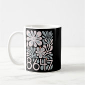 8647 Resist Subtle Floral Foxtrot Delta Tango Prot Kaffeetasse (Links)