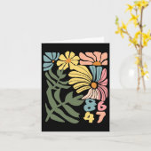 8647 Resist Subtle Floral Foxtrot Delta Tango Prot Karte (Gelbe Blume)
