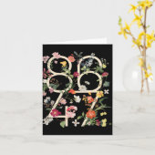 8647 Resist Subtle Floral Foxtrot Delta Tango Prot Karte (Gelbe Blume)