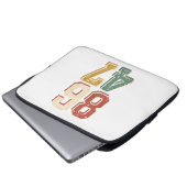 8647 Retro 86 47 Laptopschutzhülle (Vorne Knopf)