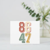 8647 Retro 86 47 Save The Date (Stehend Vorderseite)