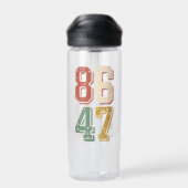 8647 Retro 86 47 Trinkflasche (Rückseite)