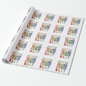 8647 Subtle Anti Trump Anti MAGA 86 47 Floral LGBT Geschenkpapier (Ungerollt)